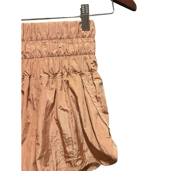 Free People Movement The Way Home Shorts Peachy Elastic Waist Athletic Size XS - Picture 2 of 4